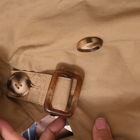 Boohoo Trench Coat - Picture 3 of 8